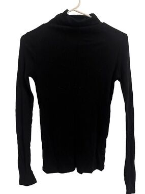 Maje Black Long Sleeve Cowlneck - Size S